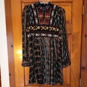 Embroidered Multicolor Akemi + Kin Dress